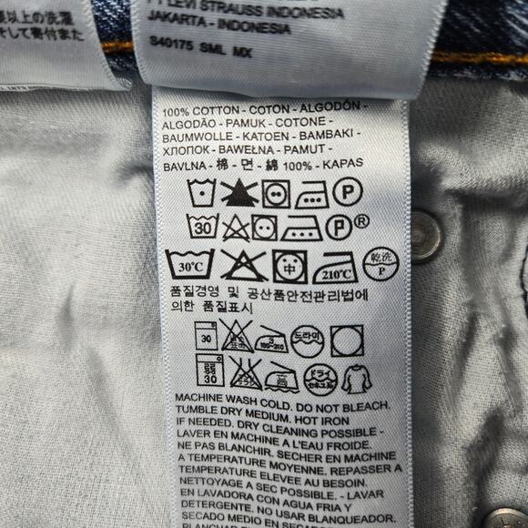 Levi's 550 Men's Jeans Red Tab Straight Leg 100% Cotton 2014 size 34 - Picture 15 of 16